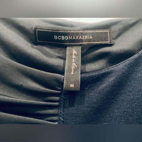 BCBG Cocktail black dress size M - Picture 3 of 3